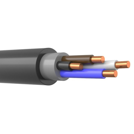 Кабель ВВГнг(А)-LS 4*1,5 100м (ГОСТ) кругл без заполнения негор пониж газовыд ККЗ