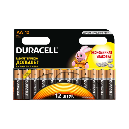 Батарейка DURACELL АА (LR06) 12шт