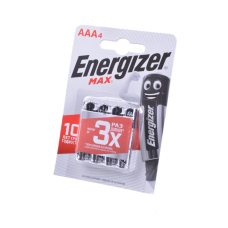 Батарейка Energizer Max LR03 BL-4шт/12