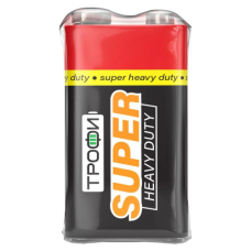 Батарейка ТРОФИ SUPER HEAVY DUTY 6F22 крона 1S /10