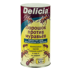 Делиция (Delicia) порошок-приманка для борьбы с муравьями (125г) /20