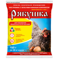 Премикс Рябушка для с/х птицы 150г/45