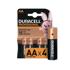 Батарейка DURACELL professional АА (LR06) 4шт