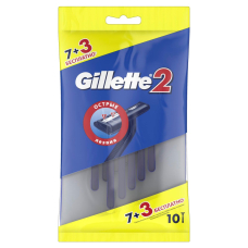 Бритвы одноразовые 7+3шт GILLETTE 2 /24