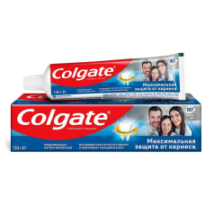 Зубная паста Colgate  100мл Максимальная защита от кариеса свежая мята/48