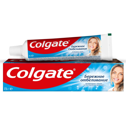 Зубная паста Colgate 50мл Бережное отбеливание/72