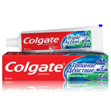Зубная паста Colgate 50мл Тройное действие/72