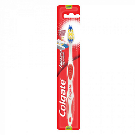 Зубная щетка Colgate Классик плюс (средняя)/12/72