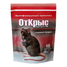 Мумифицирующая приманка ОтКрыс (15доз) (Морторат МБ) (150г)/40