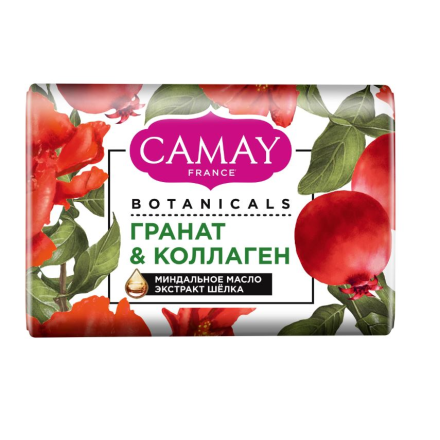 Мыло CAMAY Botanicals 85г Цветы граната /48