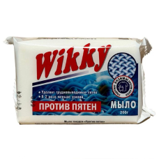Мыло Wikky хозяйственное 200 гр против пятен /40