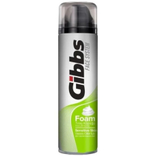 Пена д/бритья "GIBBS" 200мл Sensetive /24
