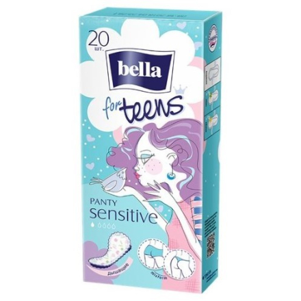 Прокладки БЕЛЛА For teens ежед 20шт sensetive/24
