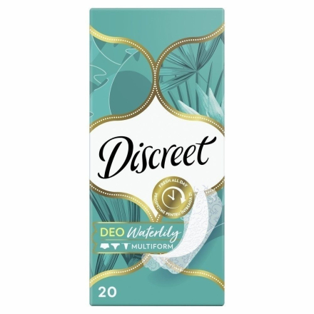Прокладки на каждый день DISCREET Deo Water Lily Multiform Single 20шт/18