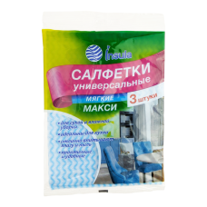 Салфетки ПРЕТТИ ХАУС 3шт МАКСИ универсальные 30*38 ИНСУЛА /50 /25