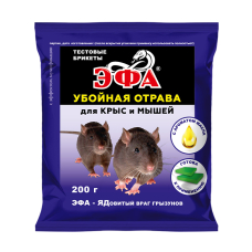 Эфа-тестовый брикет (со вкусом и ароматом масла) (200г)/16