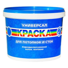 Краска в/д для стен и потолков Универсал Радуга  3,5кг /2