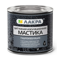 Мастика ЛАКРА битумная изоляционная 1,8кг/6