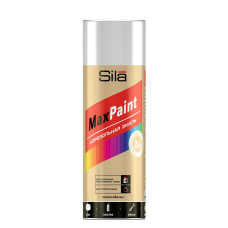 Эмаль аэрозольная Sila HOME Max Paint БЕЛЫЙ ГЛЯНЦЕВЫЙ RAL9003 520мл/12