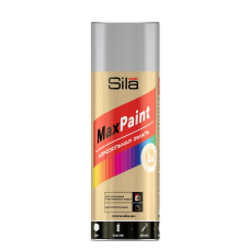 Эмаль аэрозольная Sila HOME Max Paint СВЕТЛО-СЕРЫЙ RAL7035 520мл/12